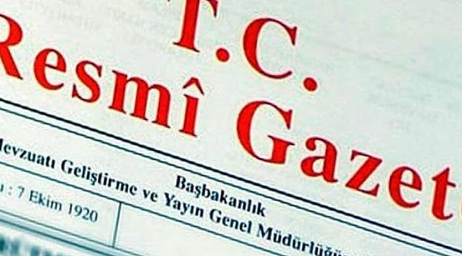 YAŞ kararları Resmi Gazete’de