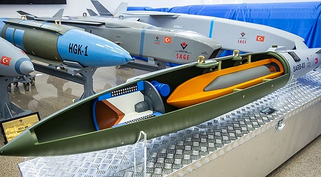Yerli uçak bombası SARB-83 göreve hazır