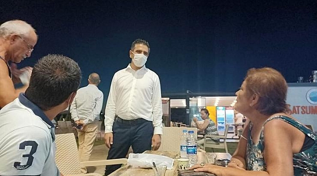 Başkan Kayalar’dan gece mesaisi