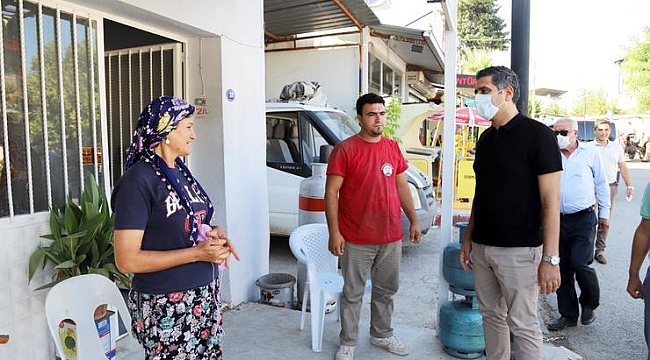 Başkan Kayalar'dan mahalle ziyaretleri