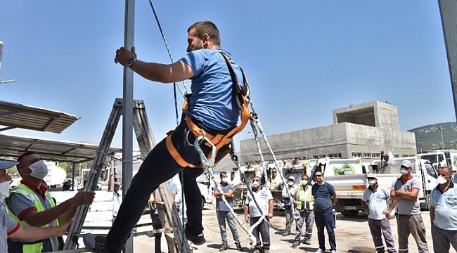 Bornova’da önce iş güvenliği