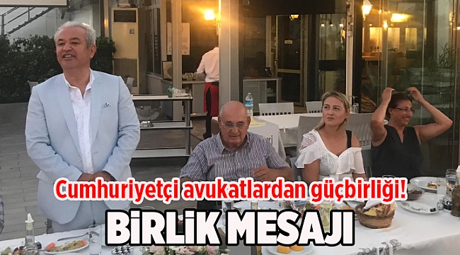 Cumhuriyetçi avukatlardan güçbirliği!
