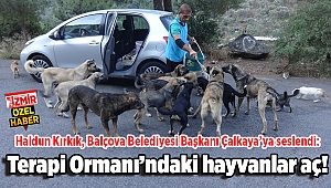 Haldun Kırkık, Balçova Belediyesi Başkanı Çalkaya'ya seslendi: Terapi Ormanı'ndaki hayvanlar aç!