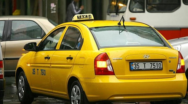 İzmir'de taksilerin kilometre ücreti yükseltildi!
