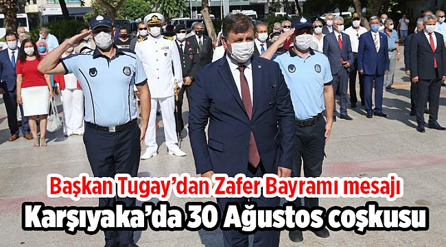 Karşıyaka’da 30 Ağustos coşkusu