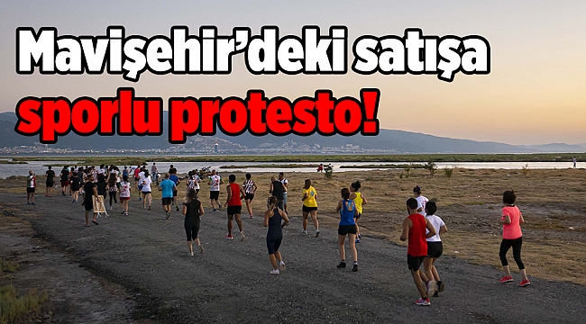 Mavişehir’deki satışa sporlu protesto!