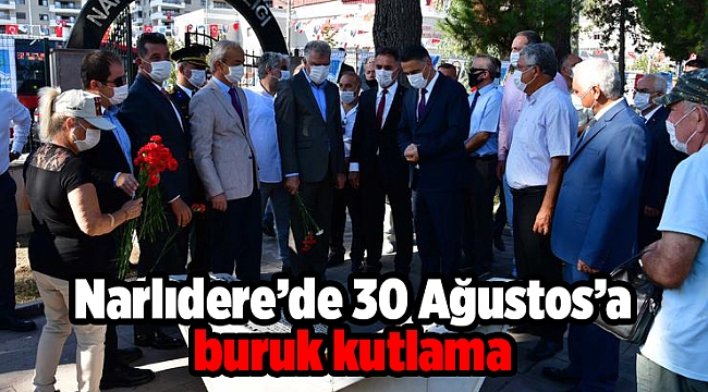Narlıdere’de 30 Ağustos’a buruk kutlama