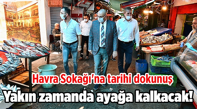 Tarihi sokağa tarihi dokunuş: Yakın zamanda ayağa kalkacak!