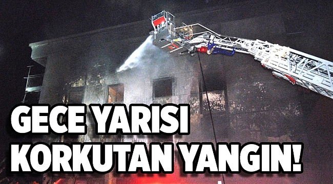 4 katlı binada çıkan yangın söndürüldü