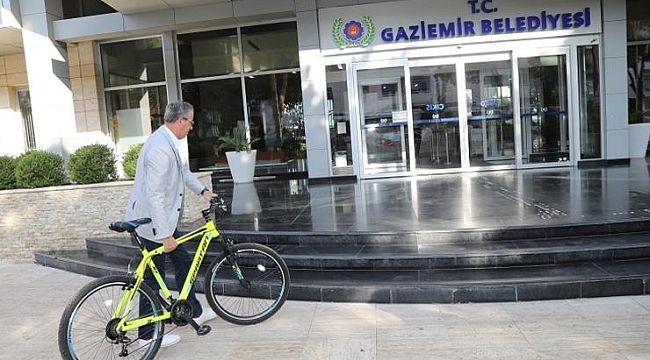 Başkan Arda’dan bisikletli mesai