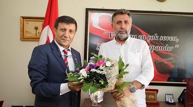 Başkan Sandal'dan gazilere ziyaret