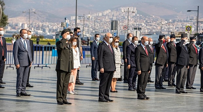 Başkan Soyer Gaziler Günü törenine katıldı