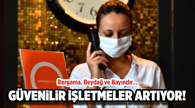 Bergama, Beydağ ve Bayındır da Turuncu Çember’e katıldı