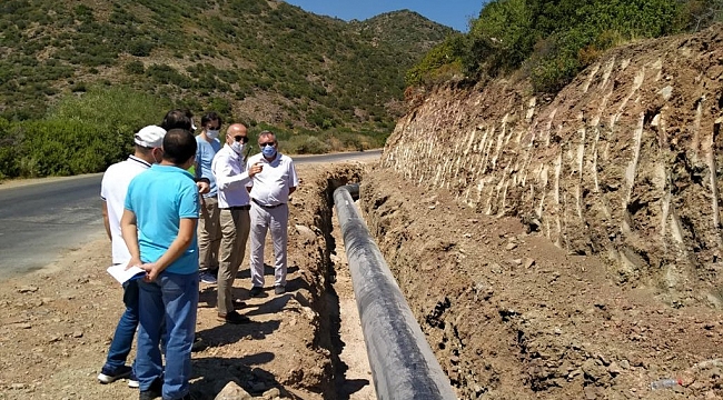Çeşme'nin su sıkıntısı sona eriyor