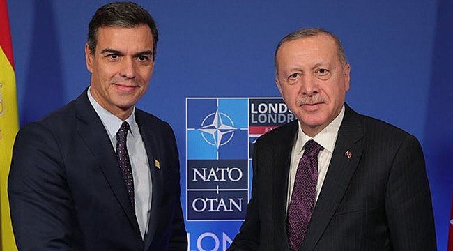 Cumhurbaşkanı Erdoğan ile İspanya Başbakanı Sanchez telefonda görüştü