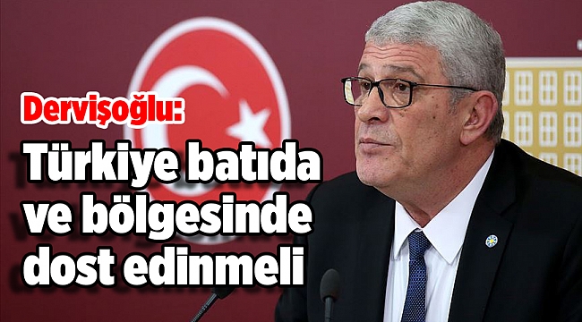 Dervişoğlu: Türkiye batıda ve bölgesinde dost edinmeli