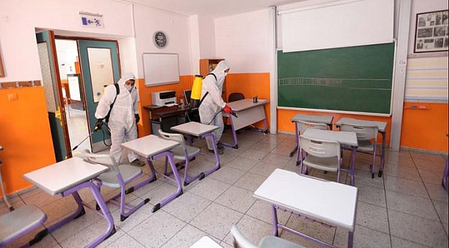 Güzelbahçe Belediyesi’nden okullarda koronavirüs önlemi