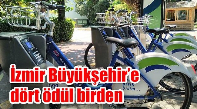 İzmir Büyükşehir'e dört ödül birden