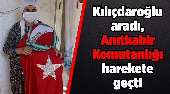 Kılıçdaroğlu aradı, Anıtkabir Komutanlığı harekete geçti