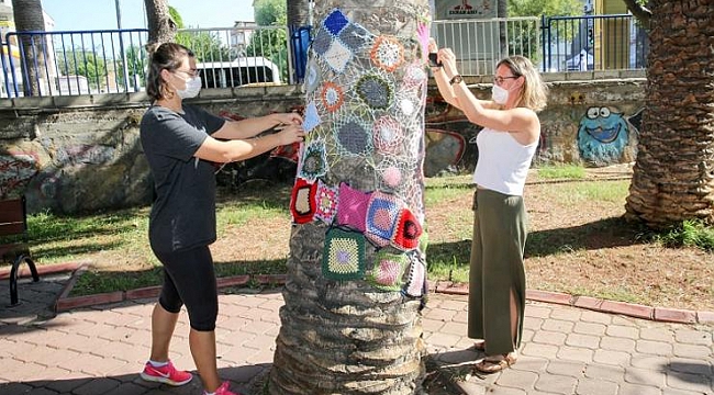 Şirinyer Parkı’na kadın eli