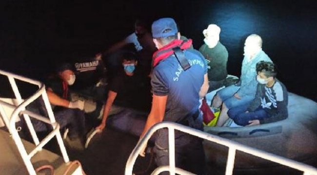24 kaçak göçmen kurtarıldı