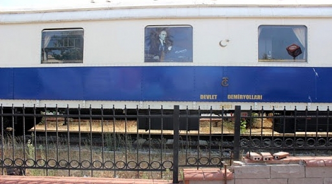 Atatürk'ün kullandığı Beyaz Vagon'a Cumhuriyet Bayramı'nda büyük ilgi