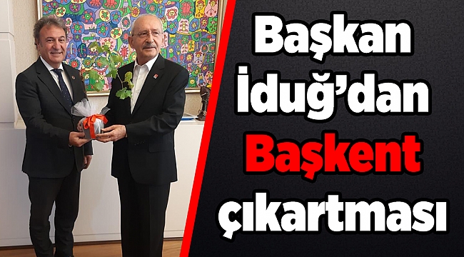 Başkan İduğ'dan Başkent çıkartması