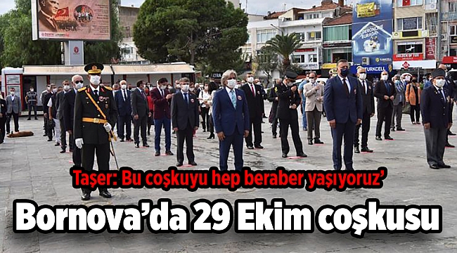 Bornova’da 29 Ekim coşkusu başladı