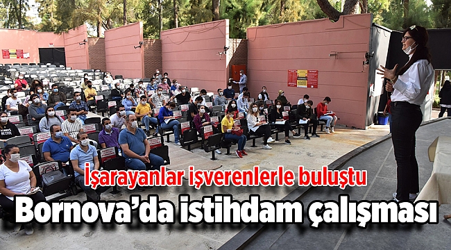 Bornova’da istihdam çalışması
