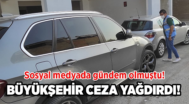 BÜYÜKŞEHİR CEZA YAĞDIRDI!