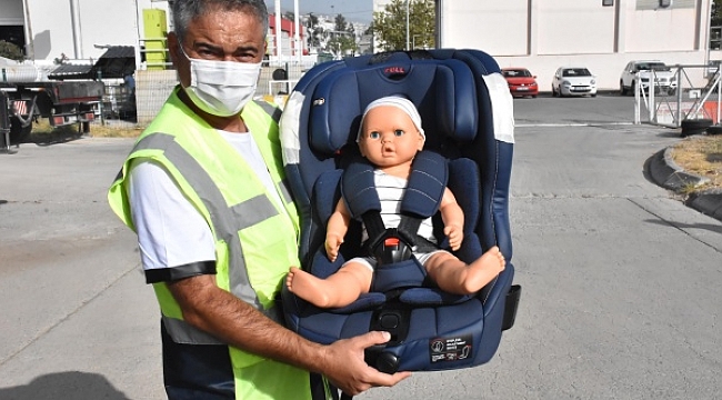 Çocuk oto koltuğu hayat kurtarıyor