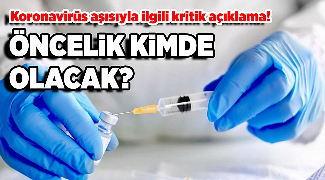 Corona aşısında uzmanlar uyarıyor: 'Herkesin 2021 sonuna kadar aşılanması mümkün değil'