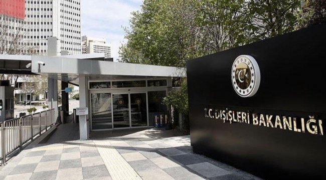Dışişleri Bakanlığından, Fransa Dışişleri Bakanı Le Drian’ın açıklamasına tepki