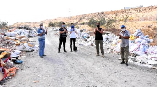 Doğaya bırakılan molozlar tepki çekti