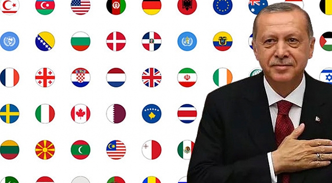İşte İzmir depremi sonrası Türkiye'ye destek veren ülkeler! Erdoğan paylaştı