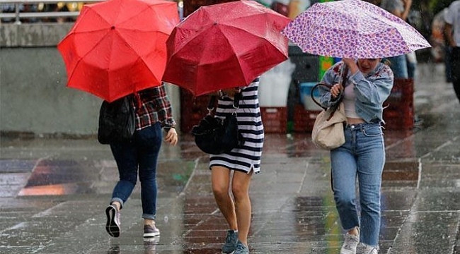 İzmir için sağanak yağış uyarısı 