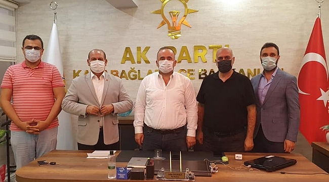 İZMİR KONFEDERASYONU’NDAN AK PARTİ KARABAĞLARA ZİYARET