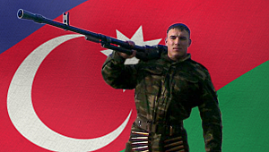 Mübariz İbrahimov'un şehit olduğu karakola Azerbaycan bayrağı çekildi
