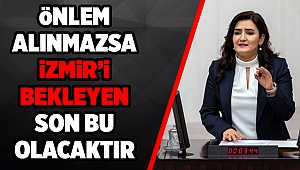 'Önlem alınmaması durumunda İzmir’i bekleyen son bu olacaktır'