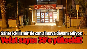 Sahte içki İzmir'de can almaya devam ediyor: Vefat sayısı 38'e yükseldi!