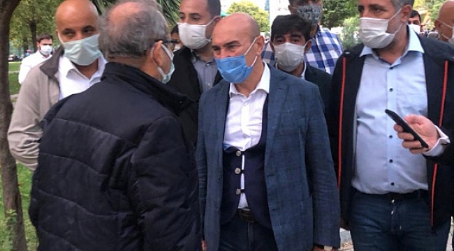 Tunç Soyer, toplanma ve hizmet alanlarının tablosunu paylaştı