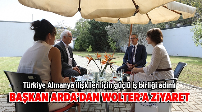 Türkiye Almanya ilişkileri için güçlü iş birliği adımı