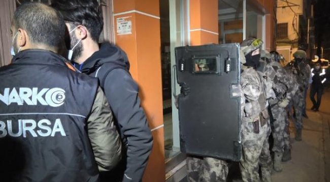 Uyuşturucu satıcılarına yönelik 600 polisle şafak operasyonu