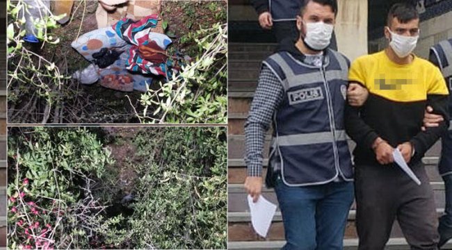 Akılalmaz olay! Taciz şüphelisi ormanlık alana yaşam alanı kurmuş