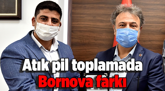 Atık pil toplamada Bornova farkı