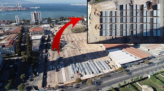 Bakan Yardımcısı konteyner kentin  son durumu paylaştı