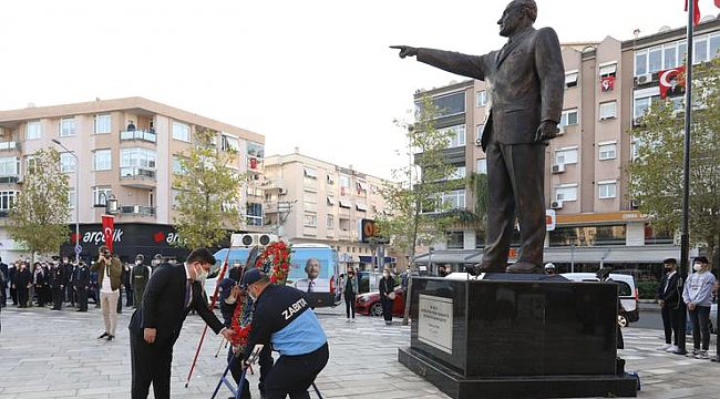 Buca’da Ata’ya saygı günü