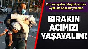 Çok konuşulan fotoğraf sonrası İzmir depreminin simgesi Ayda’nın babası isyan etti!