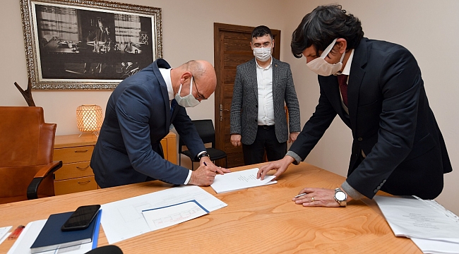 Ege Mahallesi&#039;nin dönüşümü için imzalar atıldı