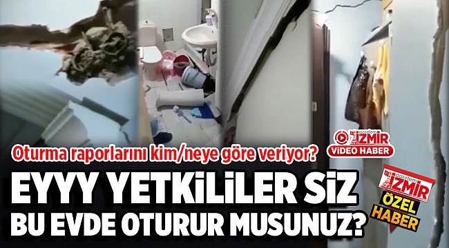 EYYY YETKİLİLER SİZ BU EVDE OTURUR MUSUNUZ?